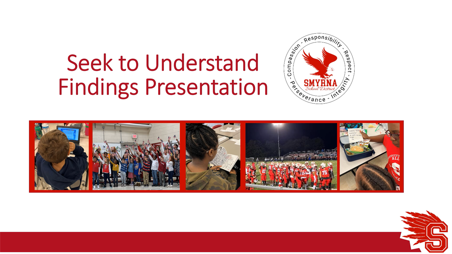 Seek to Understand Findings Presentation